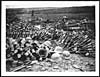 Thumbnail of file (464) D.638 - Corner of the great heap of bombs and stores let by the Germans when they were driven out of St. Pierre Divion