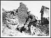 Thumbnail of file (310) D.2707 - One Tommy helps another out of the entrance to his dug-out or home