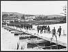 Thumbnail of file (36) D.2749 - British transport crossing a pontoon bridge across the Marne