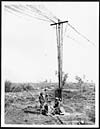 Thumbnail of file (231) D.2085 - Officer and man of the Signal Service testing wires