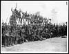 Thumbnail of file (176) D.1549 - Ulster Div. men with their souvenirs after the battle