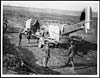 Thumbnail of file (45) D.1145 - Bringing in a slightly wrecked aeroplane across captured ground