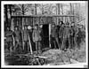 Thumbnail of file (536) D.796 - Some of the lumbermen outside their cabin