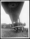 Thumbnail of file (50) L.530 - Immense R.A.F. machine being tuned up before starting off for Germany with a load of bomb