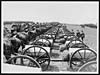 Thumbnail of file (115) L.686 - Army Commander Sir H.S. Horne inspecting machine gun limbers