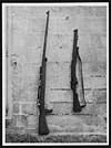 Thumbnail of file (5) L.1111 - German anti-tank rifle and a British rifle, France, during World War I