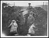 Thumbnail of file (43) X.32003 - Artillery officers at the entrance to their dugout