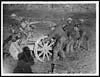 Thumbnail of file (52) X.32020 - Moving a trench howitzer captured by us at Beaucourt sur Ancre