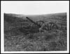 Thumbnail of file (76) X.32061 - Dummy gun erected in a gun pit by the Germans to deceive our airmen