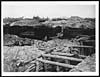 Thumbnail of file (79) X.32067 - Railway trucks under which a communication trench is dug
