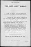 Thumbnail of file (17) X.234001 - Haig's last speech, 28 January 1928