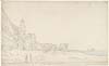 Thumbnail of file (1) 25 - Tantallon Castle, with the Bass and the Isle of May 1782