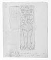 Thumbnail of file (26) 86b - Monument said to be of Sir William Sinclair in the Col-Church of Roslin, 24th Oct 1800