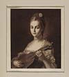 Thumbnail of file (42) Blaikie.SNPG.11.2 - Portrait of Louisa as a young woman, waist up, playing a string instrument