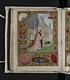 Thumbnail of file (188) folio 90 verso - Full-page miniature of King David the Psalmist