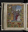 Thumbnail of file (230) folio 111 verso - Full-page miniature of the Raising of Lazarus