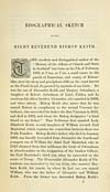 Thumbnail of file (17) Page ix - Biographical sketch of the Right Reverend Bishop Keith