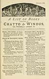 Thumbnail of file (317) [Page 1] - List of books published by Chatto & Windus