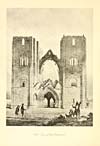 Thumbnail of file (8) Frontispiece - West view of Elgin Cathedral