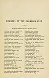 Thumbnail of file (13) [Page v] - Members of the Grampian Club