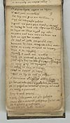 Thumbnail of file (106) Folio 45 verso (B, p. 9) - "Gnafhocaill Ghaoidheilge", 160 proverbs, contd.