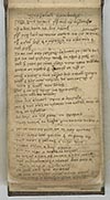 Thumbnail of file (110) Folio 47 verso (B, p. 5) - "Gnafhocaill Ghaoidheilge", 160 proverbs.