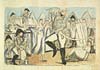 Thumbnail of file (124) No. 121 - Soldiers recreation or the Grand Signior dancing a reel