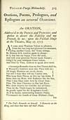 Thumbnail of file (329) Page 313 - Orations, poems, prologues, and epilogues on several occasions