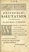 Thumbnail of file (225) Page 213 - Edinburgh's salutation to the most Honourable My Lord Marquis of Carnarvon