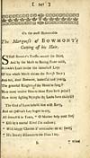 Thumbnail of file (349) Page 341 - On the most Honourable the Marquis of Bowmont's cutting off his hair