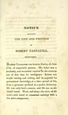 Thumbnail of file (13) [Page v] - Notice respecting the life and writings of Robert Tannahill