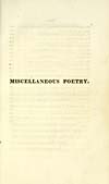 Thumbnail of file (41) Half-title page - Miscellaneous poetry