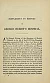 Thumbnail of file (17) [Page 1] - Supplement to history of George Heriot's Hospital
