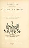 Thumbnail of file (81) Divisional title page - Memorials of the family of Gordon of Lesmoir in the county of Aberdeen