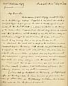 Thumbnail of file (245) Facsimile letter - Letter of 12 January, 1816