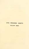 Thumbnail of file (99) Divisional title page - Pedigree sheets