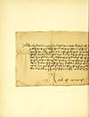 Thumbnail of file (282) Illustrated plate - Obligation by Archibald, fifth Earl of Angus, to Robert Graham of Fintry, respecting the terce of the annuity from Kirktoun of Earl-Stradichty, 22d April 1484
