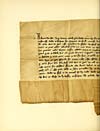 Thumbnail of file (560) Illustrated plate - Charter by King Robert the Second, to Margaret Stewart, Countess of Mar, of the lands that belonged to Elizabeth Stewart, her sister, 9th April 1379