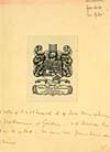 Thumbnail of file (2) Armorial bookplate