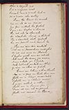 Thumbnail of file (105) Folio 49 recto (64r) - "Oran na Cleire", beg. 'Fhuair sinn set do luchd preisgidh', concl.