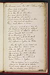 Thumbnail of file (117) Folio 55 recto (70r) - "Co-choimeas eadar bas Mhr. Pelham & Eoghan", beg. 'S cian fada 's cian fada', wanting the first st. (cf. Morrison, p. 46)