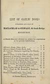 Thumbnail of file (397) [Page 1] - List of Gaelic books