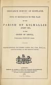 Thumbnail of file (605) 1873 - Kilmallie (Part of), County of Argyll