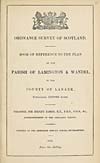 Thumbnail of file (63) 1861 - Lamington & Wandel, County of Lanark