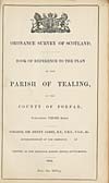 Thumbnail of file (147) 1862 - Tealing, County of Forfar