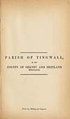 Thumbnail of file (285) 1880 - Tingwall, County of Orkney and Shetland (Shetland)