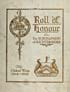 Thumbnail for '1920? - Roll of honour for the burgh and parish of Auchterarder'