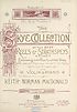 Thumbnail for 'Title page - Skye collection of best reels and strathspeys extant embracing over four hundred tunes collected from all the best sources, compiled & arranged for violin & piano by Keith Norman MacDonald'