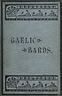 Thumbnail for '1890 - Gaelic bards, and original poems'