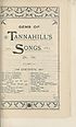 Thumbnail for 'Gems of Tannahill's songs, &c. &c.'